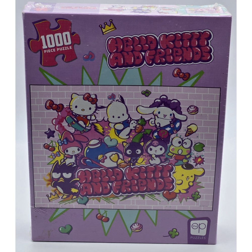 Sanrio‎ Hello Kitty & Friends Tokyo Skate 1000 Piece Jigsaw Puzzle Collectible